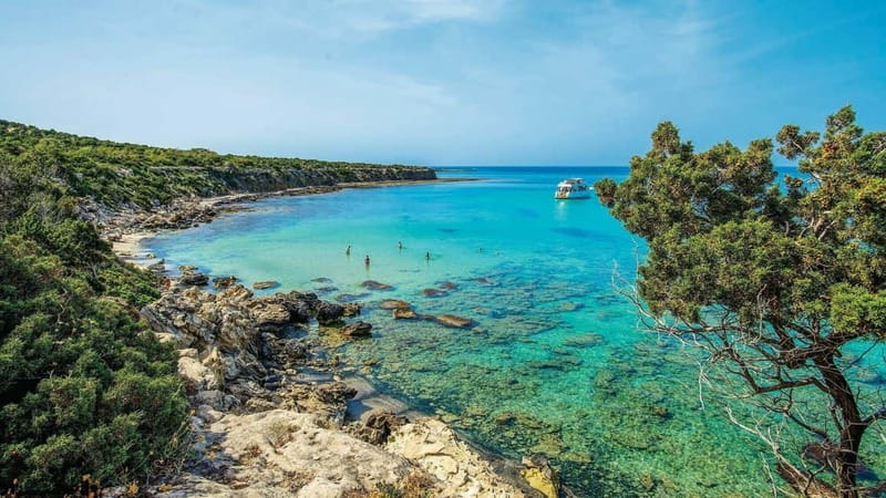 From Paphos: Baths of Aphrodite, Latchi & Blue Lagoon Cruise - Latchi, with time to choose your own pace
