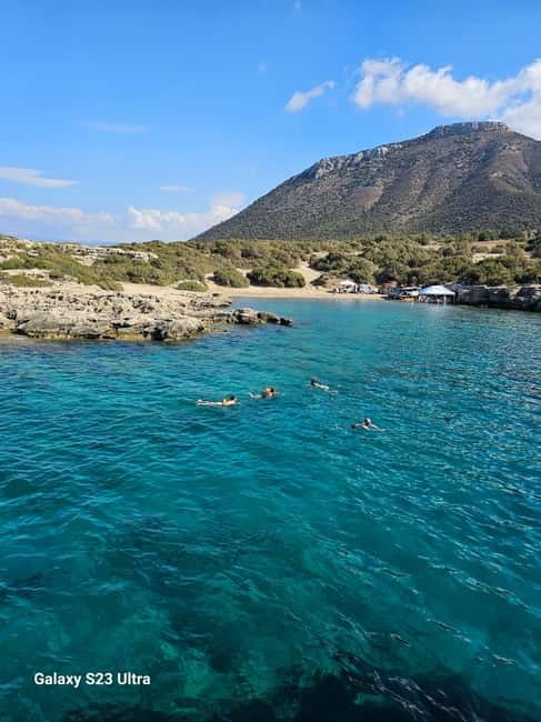 From Paphos: Blue Lagoon Tour with BBQ and Hotel Pickup - The buffet BBQ at sea
