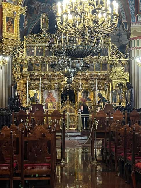 From Paphos: Village Charms & Troodos Kykkos - Kykkos Monastery and the Golden Girl story
