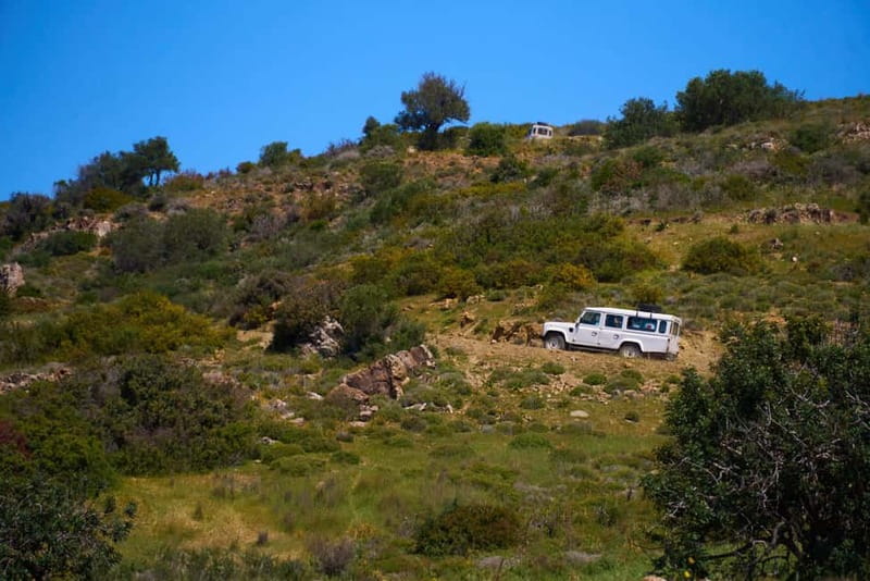 From Protaras: Full-Day Grand tour Jeep Safari with Lunch - Leaving Protaras for the Troodos foothills
