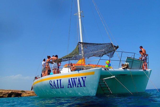 Full-Day Family Catamaran Cruise from Limassol with Lunch - Sailing out toward Cape Gata