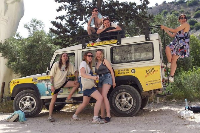 Full Day Tour in Akamas Adonis Waterfalls and Blue Lagoon - The Blue Lagoon by jeep, not by boat