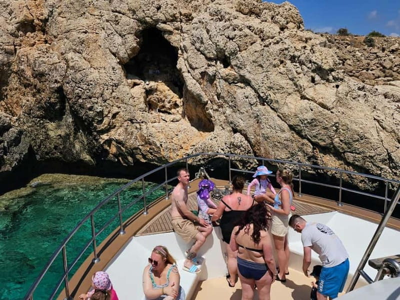 Golden Coast: 2.5-Hour Mermaid Adventure Cruise for Families - Cape Greco brings the main water stop