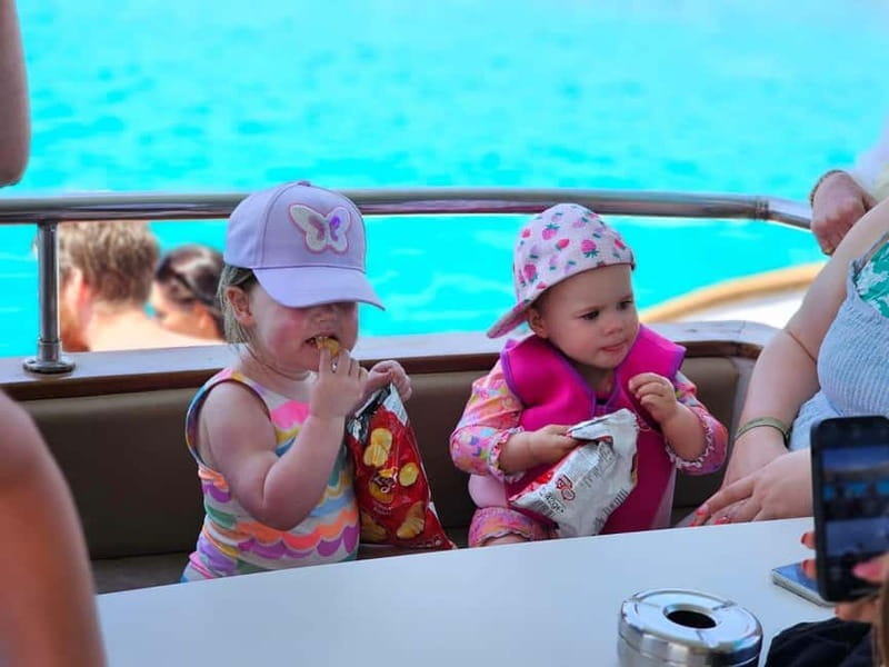 Golden Coast: 2.5-Hour Mermaid Adventure Cruise for Families - Green Bay, Konnos Beach, and Kamara tou Koraka