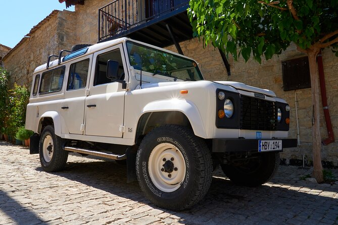Grand Tour Full Day Jeep Safari from Larnaka - Platres lunch, with wine or lemonade