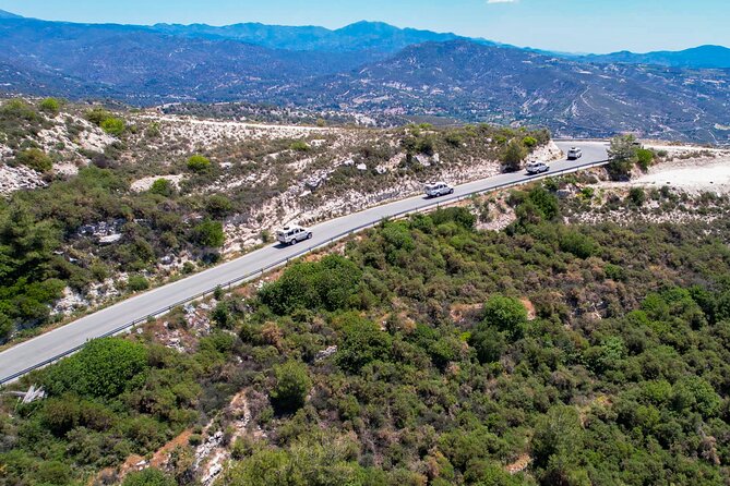 Grand Tour Full Day Jeep Safari from Limassol - A short walk to Mesa Potamos Waterfalls