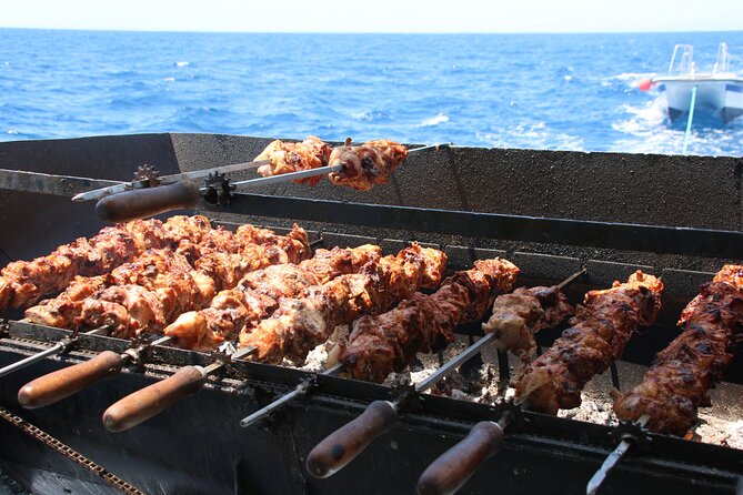 Half-Day Odyssey Guided Boat Safari with Lunch in Cyprus - The Blue Lagoon swim