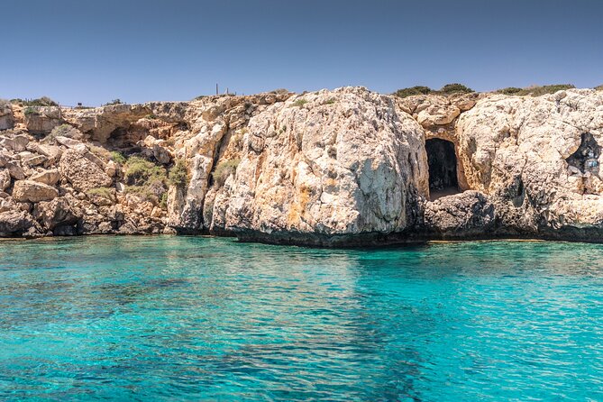 Half-Day Odyssey Guided Boat Safari with Lunch in Cyprus - A distant look toward Famagusta