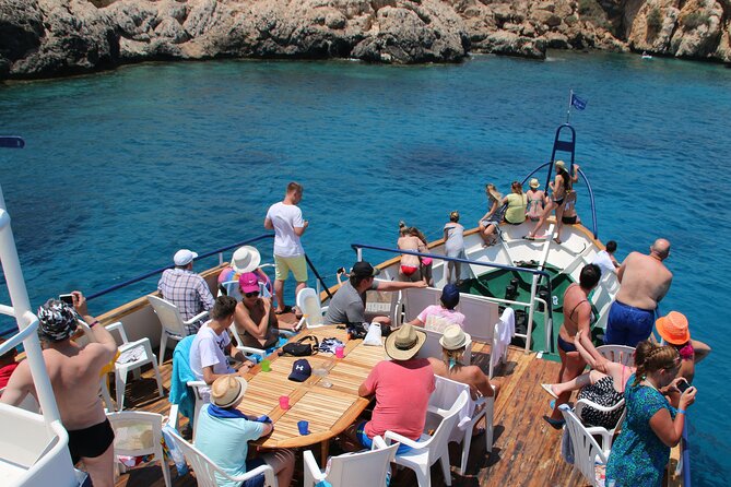 Half-Day Odyssey Guided Boat Safari with Lunch in Cyprus - Cape Pyla and the red cliffs