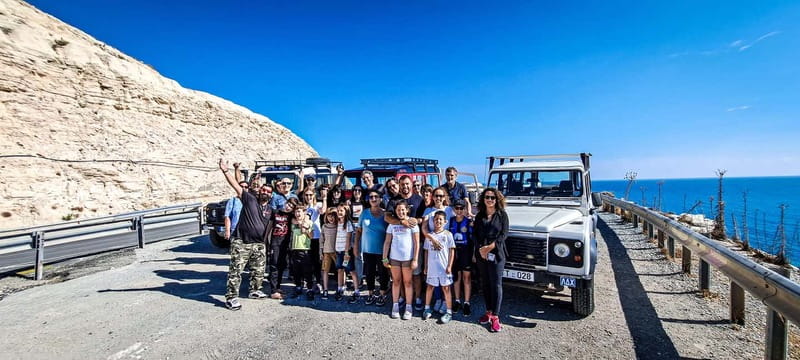 Jeep & Boat: 4x4 Tour + Boat to Blue Lagoon - Reaching Latchi Harbour and the Blue Lagoon