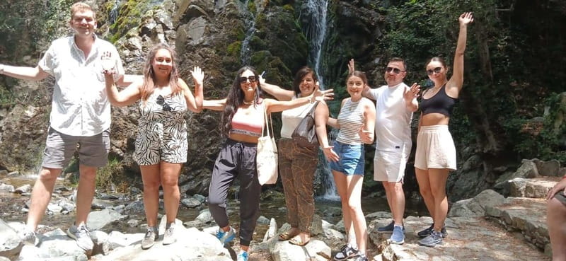 Jeep safari in Troodos, Afrotide's rock, Cyprus - Omodos gives you the longest village stop