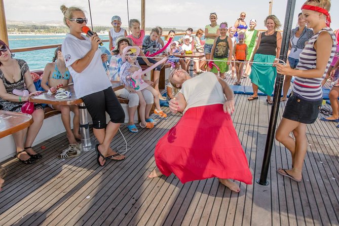 Jolly Roger Boat Cruise from Paphos - The Bay Swimming Stop