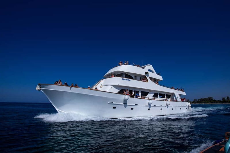 Lagoon to Paphos: Blue Lagoon All Inclusive Round Trip - A three-deck yacht with room to spread out