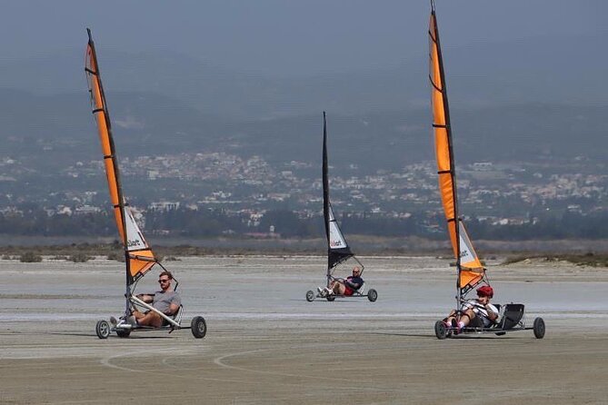 Land Sailing in Limassol - Single kart or double kart?