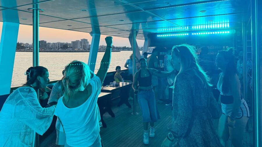 Larnaca: Disco Sunset cruise - Booking details that matter