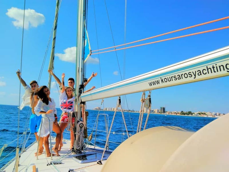 Larnaca: Private Sailing Cruise - Anchoring for swimming and snorkeling