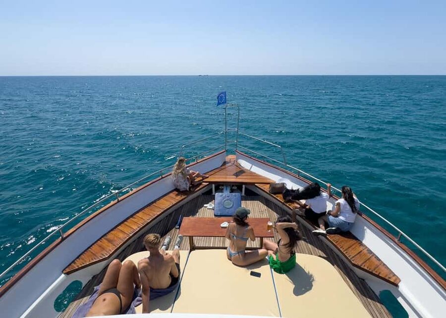 Larnaca: Relaxing Cruise with Fishing and BBQ Lunch - Meeting the Zenobia beneath the water