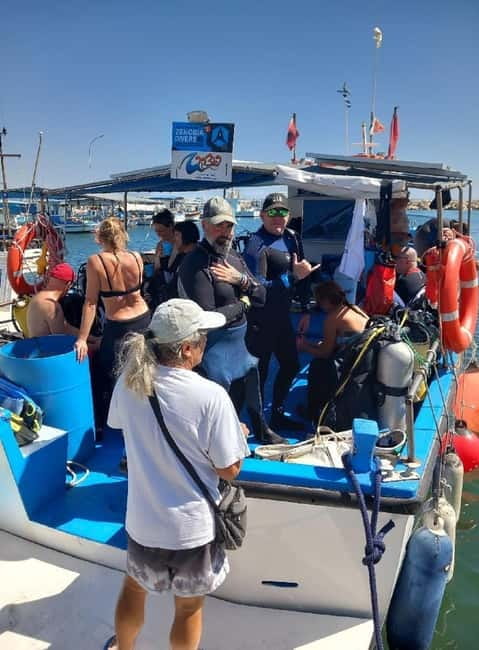 Larnaca: Snorkelling Zenobia Wreck Plus Mini Cruise - The short ride out to the wreck