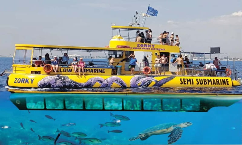 Larnaca: Yellow Submarine Swim Cruise with Unlimited Drinks - Why the Zenobia is the main event