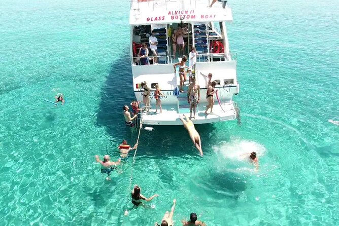 Latchi to Blue Lagoon Glass Bottom+slide Boat Tour - What the glass bottom adds