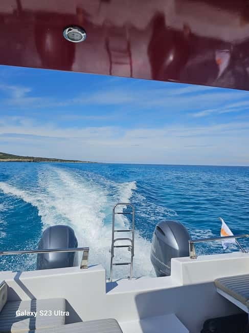 Latsi Blue Lagoon: Private Yacht with Drinks - The secluded harbor stop and its 45-minute swim