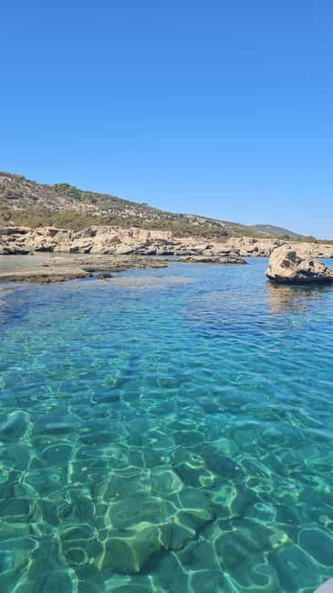 Latsi Blue Lagoon: Private Yacht with Drinks - Swimming in the Blue Lagoon