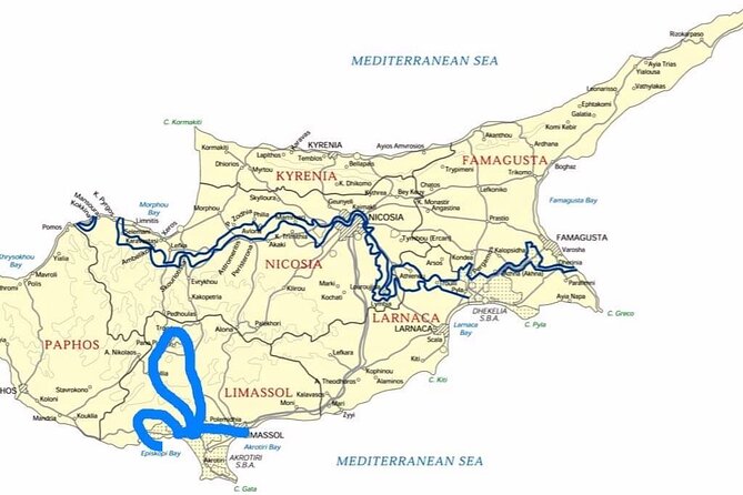 Limassol Cruise Terminal Traditional and Modern Cyprus Tour - Limassol Old Town and the medieval harbor
