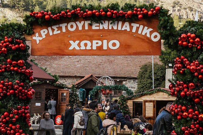 mountain Christmas villages tour - Pano Lefkara: lace, silver, and the longest village visit