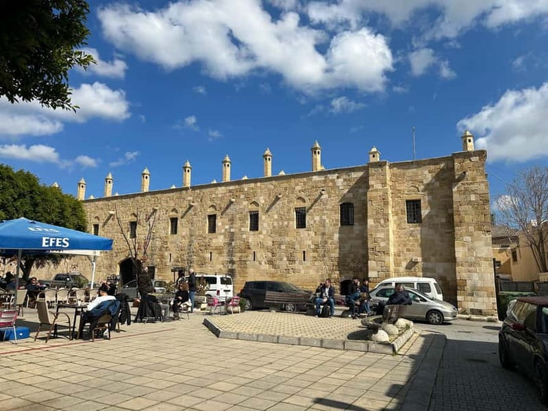 Nicosia, private tour, Old Town greek and turkish side - Büyük Han: the tour’s best place to pause