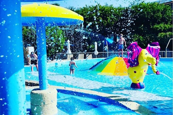 Paphos Aphrodite Waterpark Entrance Ticket - The children’s zone and the rock-climbing volcano