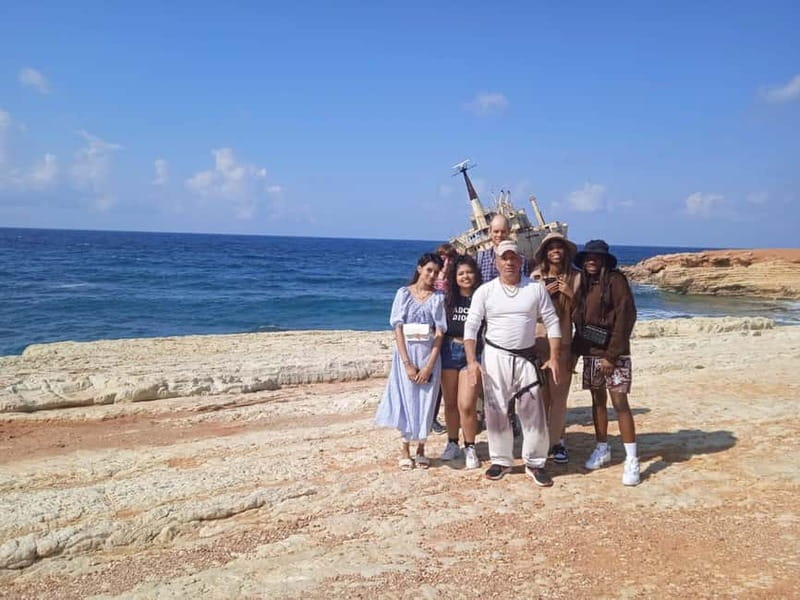 Paphos: Avakas Gorge & Turtle Bay Jeep Tour with Donkey Farm - Agios Georgios Church and the changing route