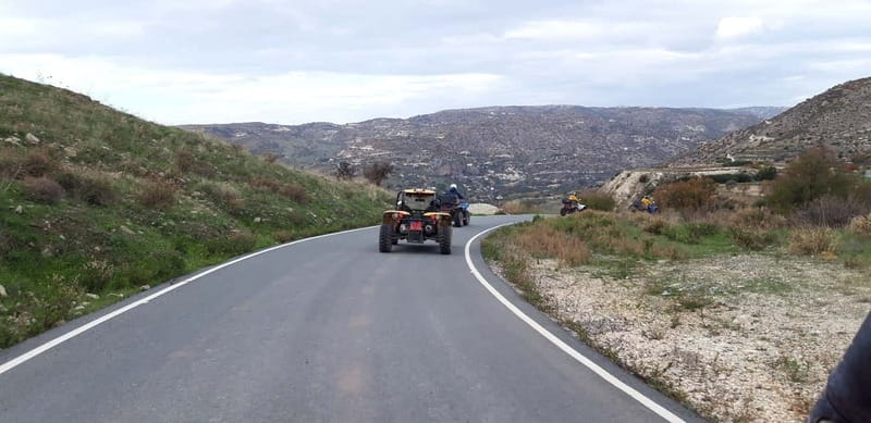 Paphos: Beach and Mountain Buggy Safari - The ride back completes the loop
