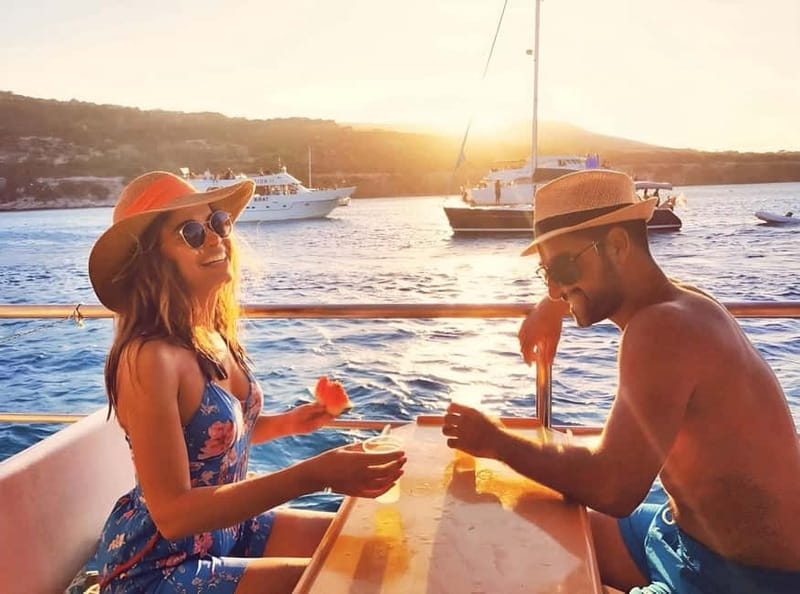 Paphos: Blue Lagoon Afternoon Cruise with Swim, BBQ & Wine - From Paphos hotels to Latchi port