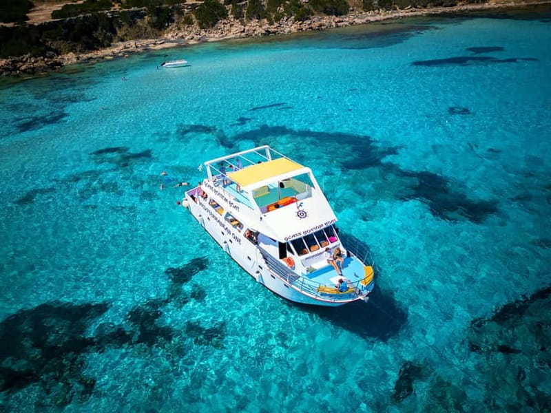 Paphos: Blue Lagoon Boat Adventure with Bus Transfer - From Paphos to Latchi by air-conditioned bus