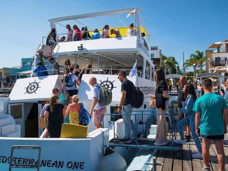 Paphos: Blue Lagoon Boat Adventure with Bus Transfer - Latchi Harbour gives the trip its easy starting point