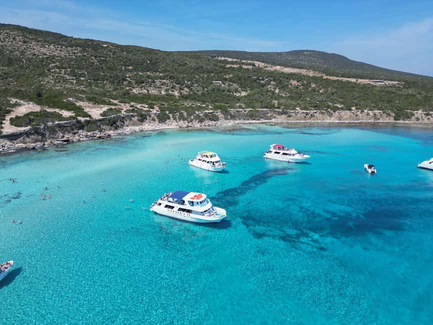 Paphos: Blue Lagoon Half Day Boat Trip with Hotel Transfer - Key points at a glance