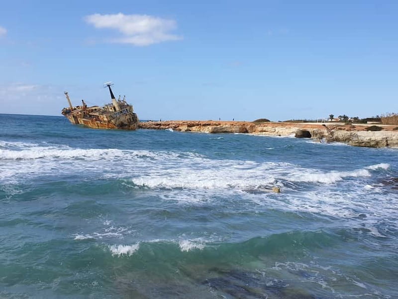 Paphos: Buggy Safari to Akamas Peninsula with Lunch - From Paphos harbor to the sea caves