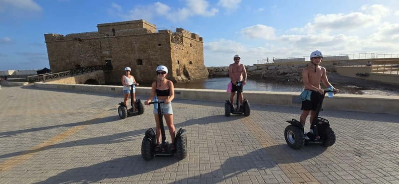 Paphos Discovery Private Tour Ride the lastest Off Road X2 - The first 20 minutes: learning the Segway X2