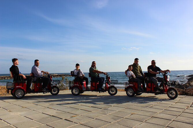 Paphos Electric Scooter Rental - Pickup, group delivery, and timing