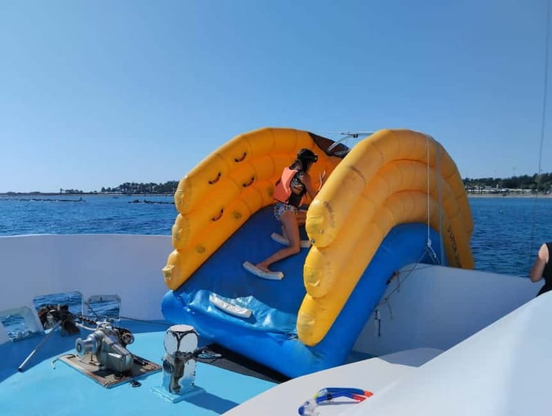 Paphos: Glass Bottom Boat Trip with Swimming or Snorkeling - Sea conditions and seasonal timing