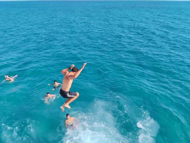 Paphos: Glass Bottom Boat Trip with Swimming or Snorkeling - From Paphos Harbor to the swimming stop