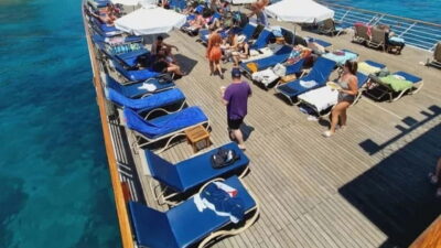 Wave Dancer Sunset Cruise with BBQ and Swimming