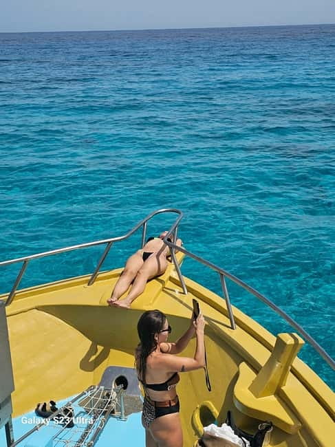 Polis: Blue Lagoon Boat Tour with Optional Barbecue Lunch - The optional barbecue lunch aboard the boat