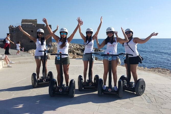 Private and Personal Segway Experience - Starting in Kato Paphos and learning the controls