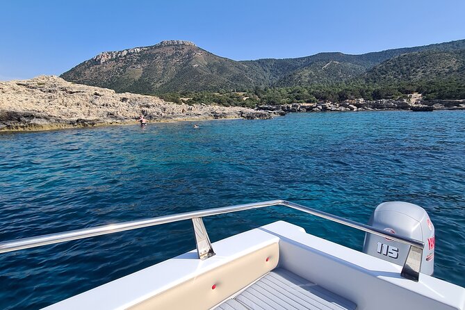 Private Charter to Blue lagoon -Amore Mio - Pickup from Paphos and the return to Latsi