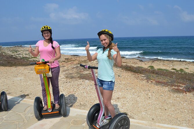 Private Segway Tour in Paphos - Paphos Harbour Castle and the edge of the sea