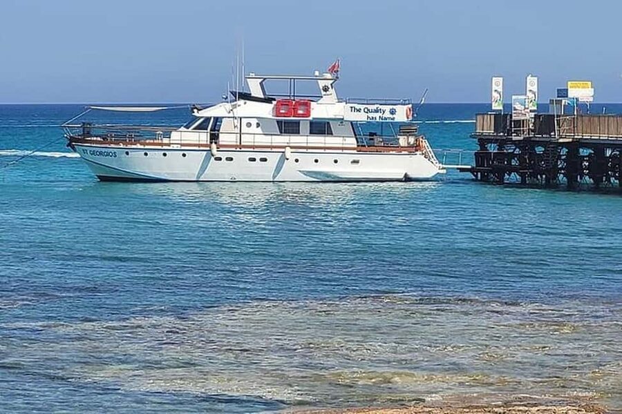 Protaras: Adults Presidents Cruise with Slide, BBQ & 1 Drink - Key points at a glance