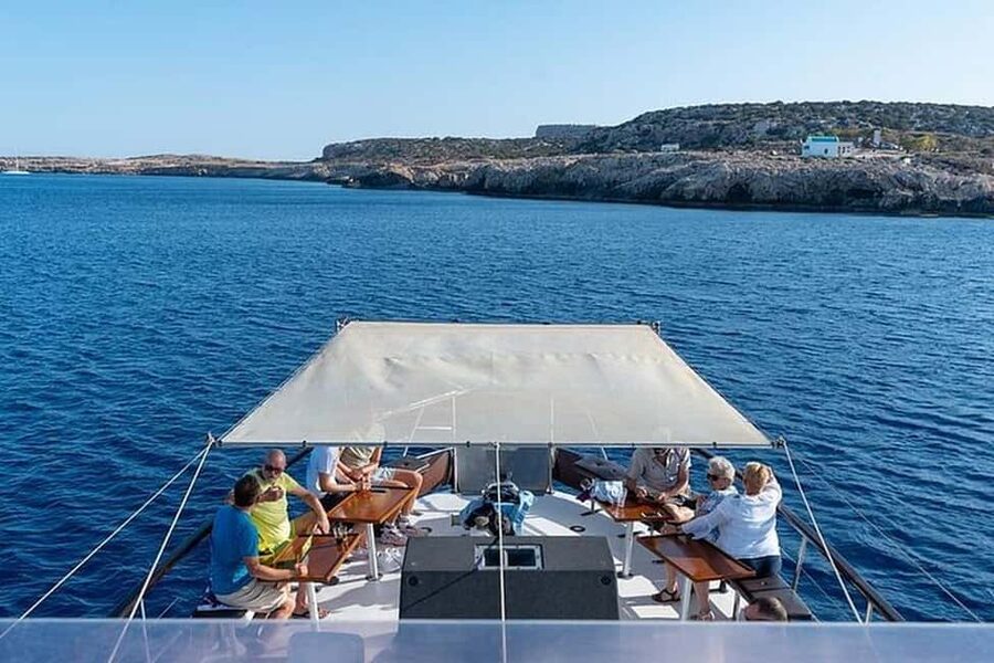 Protaras: Adults Presidents Cruise with Slide, BBQ & 1 Drink - Cape Greco’s postcard coastline