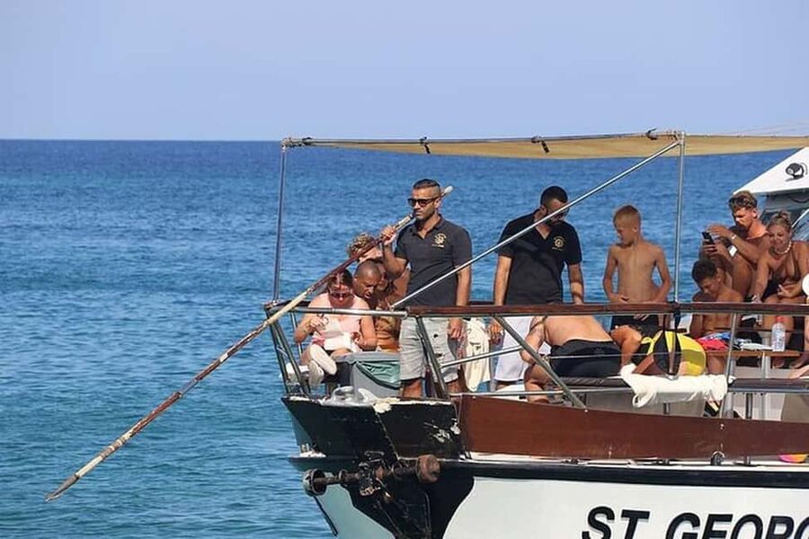 Protaras: Adults Presidents Cruise with Slide, BBQ & 1 Drink - Protaras to Famagusta and Varosha