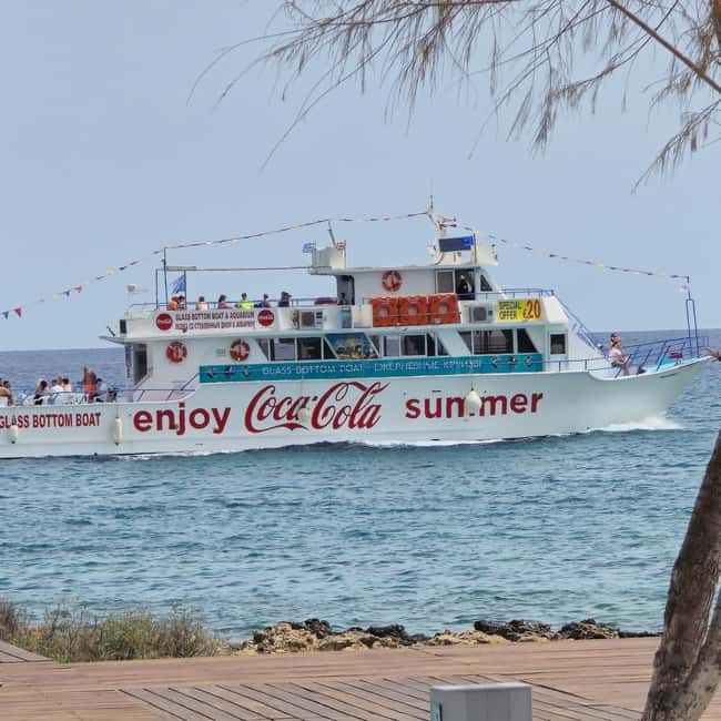 Protaras Blue Lagoon Sunset Tour with Pizza & Champagne - Cape Greco and the first swim
